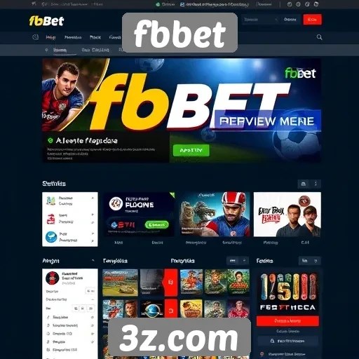 funcionalidades do site fbbet otimizam a experiência